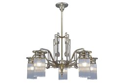 PP-263 Patinas lighting Stuttgart 5-рожковая люстра в стиле венского модерна