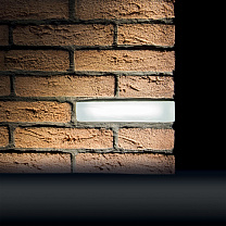Brick Of Light настенный встраиваемый белый 3000 K 3.1 Вт