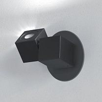 PARETE/SOFFITTO 5W 220V NERO 2700K
