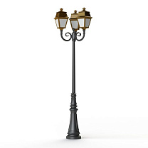 Avenue 2 N° 11; Opal PMMA Built-in LED 2700°K warm white 3x13W; Tinted lacquered brass