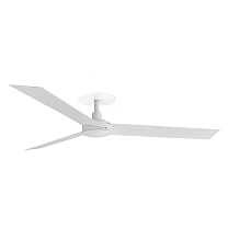 CRUISER RECESSED L White fan Wall Control black 2700K