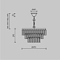 Подвесная люстра Colonne Maytoni MOD093PL-09BS — фото 7