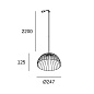 71-8484-93-14 Leds C4 Contrast ø247mm for Deltatrack дерево — фото 1