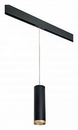 PRORP649790 Lightstar Rullo подвесной трековый светильник цилиндрической формы чёрного цвета для однофазного шинопровода