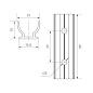 Держатель для гибкого неона Arlight ARL-MOONLIGHT-R18-CLIP — фото 1