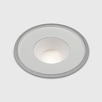 up 165 circular, anti-glare louvre incl., gear excl., white