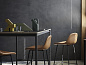 Muuto Fiber Барный стул Tube Bar Stool со спинкой, 75 см, черный/антрацитовый FIBABTUN01011 — фото 1