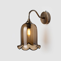 Nouveau Petite Wall Light бронзовый