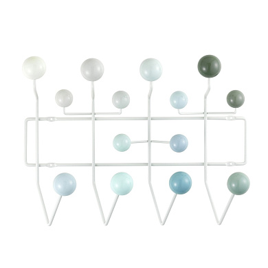 20119103 Hang It All Vitra Вешалка настенная белая с разноцветными шарами