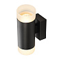 1002933 SLV ASTINA WL QPAR51 UP/DOWN black настенный светильник — фото 1