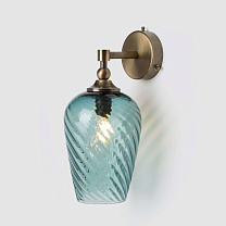 Twisted Optic Wall Light стальной