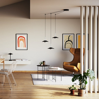 05303BEDHXXXX Elesi luce Narciso SP LED 3L люстра с тремя лампами бронза