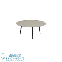 НИЗКИЙ ОБЕДЕННЫЙ СТОЛ STYLETTO Ø 160 СМ. Royal Botania