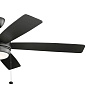 60" Starkk Fan Satin Black люстра-вентилятор 330180SBK Kichler — фото 2