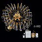 Люстра Orion KRISTALL LU 2324/9/62 gold — фото 7