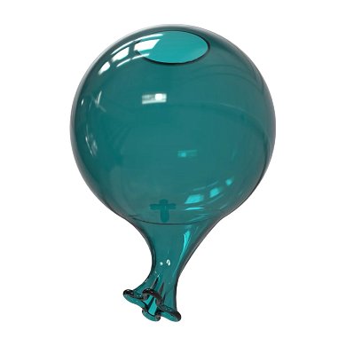 Плафон Clown VETRO Ideal Lux 352619, зеленый
