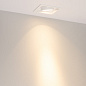 Поворотный встраиваемый светильник Arlight MS-VORTEX-BUILT-S140x140-30W — фото 2