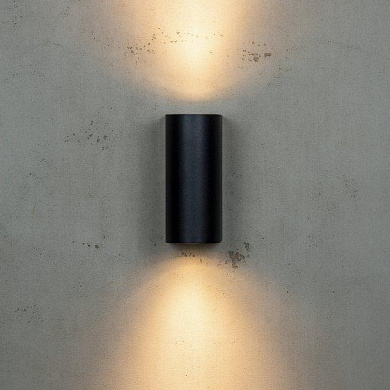 Laeso outdoor wall lamp up/down Dyberg Larsen уличный светильник черный 1001