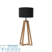 Club Lounge floor lamp teak, stainless steel & shade CLUB LOUNGE ТОРШЕР ЯНТАРНЫЙ - ТИК/НЕРЖАВЕЮЩАЯ СТАЛЬ СО СВЕТОДИОДОМ Royal Botania