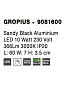 9081600 GROPIUS Novaluce светильник LED 10W 230V 366Lm 3000K IP20