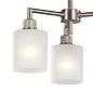 Lynn Haven 3 Light Convertible Chandelier Brushed Nickel люстра 52282NI Kichler — фото 3