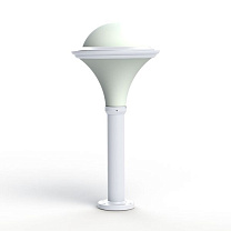 Dallas N° 7; Opal polycarbonate E27 75W; White
