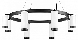 LR01886436440 Lightstar Rullo подвесная люстра с цилиндрическими плафонами на кольце