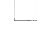 RANDOM STICK PENDANT 10 MT 100CM  BLACK CHROME 2700K CE