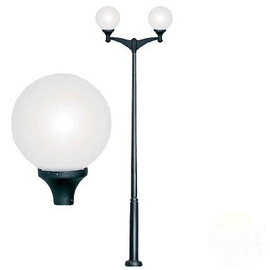 Парковый фонарь Fumagalli EKTOR 4000 MIDIPILAR/GLOBE 400 modern 2L
