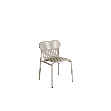 M0742921 WEEK-END Petite Friture Обеденный стул садовый металлический песочный