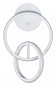 10230/SG LED White Escada Relation настенный светильник, 34Вт, 3000, 4000, 6500K, 2464лм, белый — фото 1