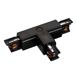 026149 Arlight 3ph track Arlight 4TR трехфазный соединитель черного цвета для трековой системы 4TRA