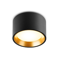 Потолочные светодиодные светильники Led technology ALBA 14.30 B черный + золотой