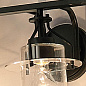 Everett 34" 3 Light Vanity Light in Black настенный светильник 55079BK Kichler — фото 6