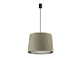 64315-46 SAMBA BLACK PENDANT LAMP E27ø500*350 GREEN LAMPSHA подвесной светильник Faro barcelona