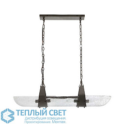 89492 Arteriors Mykonos подвесной светильник с двумя патронами и канатным подвесом