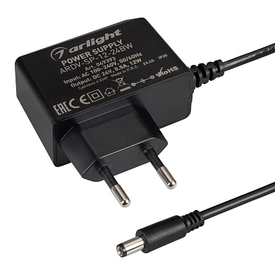 049393 Arlight блок питания ARDV-SP-12-24BW (24V, 0.5A, 12W)