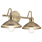 Clyde 2 Light Vanity Light Champagne Bronze настенный светильник 45944CPZ Kichler — фото 7