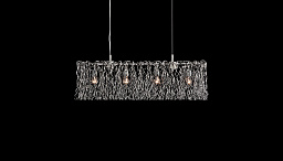 HHL100N Brand Van Egmond Hollywood подвес  с кристаллами прямоугольной формы