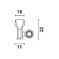 EA26 Underscore InOut iGuzzini Side-Bend 10mm version - Warm white Led - 24Vdc - L=4004mm — фото 1