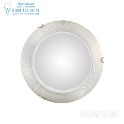 A1306.12LED.3.SunWg Kolarz Moon потолочный светильник круглый с бронзовой окантовкой