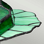 Настольная лампа Tiffany Animal Lamps Quoizel QZ-FROG-TL винтажная бронза — фото 3