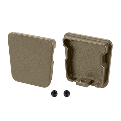 055453 Arlight Заглушка LINE-D-3724 TETRA OLIVE GREY
