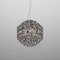 Подвесной светильник GIOGALI 50 CRYSTAL SMOKY GLOSSY CHROME E27 CE 1