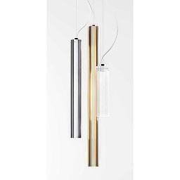 9365GG Kartell Rifly подвесной светильник с двумя вертикальными цилиндрами