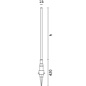 ADT0 Typha iGuzzini Luminaire on a spike H=1000mm - Neutral White LED - Diffusing optic.