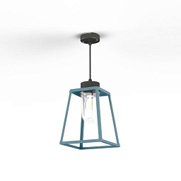131005111 Roger Pradier Lampiok 1 N°3 BLAUW 111 - GRIJS 107 HELDERE Одинарный подвес