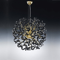Metal Lux Astro SP tondo S современная люстра с круглым диффузором золотой; чёрный 205.180.03