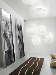 AURORA PP 30 Vistosi Aurora настенный светильник с узким корпусом и рассеянным светом