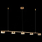SL6000.303.05 ST-Luce Pances подвесной светильник, 7Вт, 3000K, 1800лм, латунь — фото 4